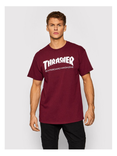 Thrasher Тишърт Skatemag Бордо Regular Fit