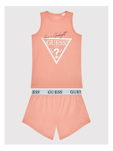 Guess Пижама J1BG00 J1311 Розов Regular Fit
