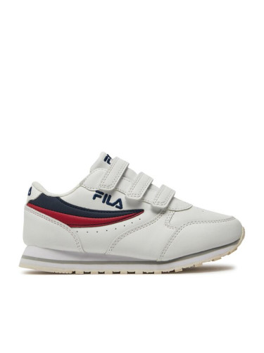 Fila Сникърси Orbit Velcro Low Kids 1010785.98F Бял