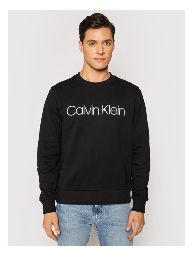 Calvin Klein Суитшърт K10K104059 Черен Regular Fit