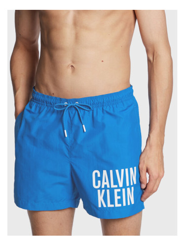 Calvin Klein Swimwear Плувни шорти KM0KM00794 Син Regular Fit