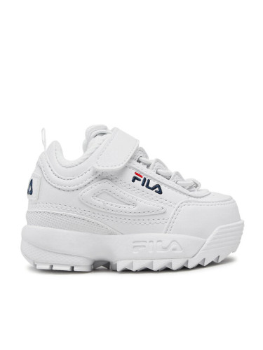 Fila Сникърси Disruptor E Infants 1011298.1FG Бял