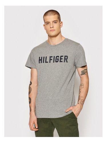 Tommy Hilfiger Тишърт Ss Tee UM0UM02011 Сив Regular Fit