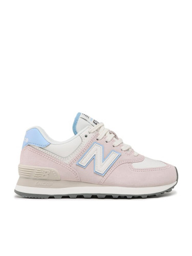 New Balance Сникърси WL574QC Розов