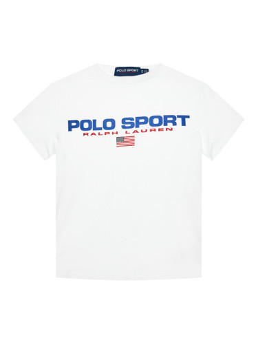 Polo Ralph Lauren Тишърт Ss Cn 323837629002 Бял Regular Fit