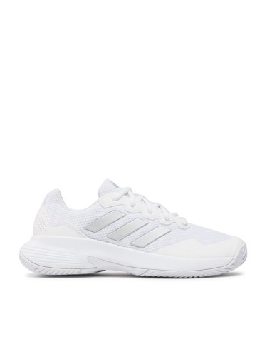 adidas Обувки за тенис Gamecourt 2.0 Tennis HQ8476 Бял