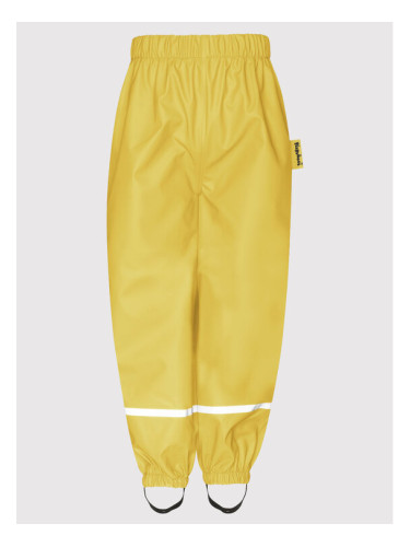 Playshoes Текстилни панталони 405421 M Жълт Regular Fit