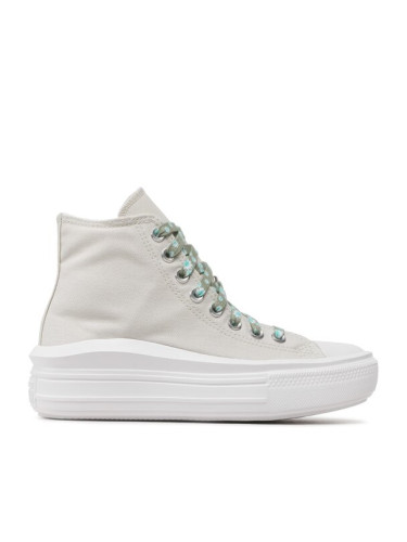 Converse Кецове Ctas Move Hi A00838C Екрю