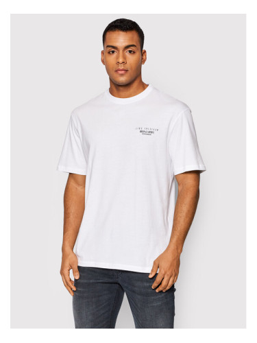 Jack&Jones Тишърт Comfort Photo 12205952 Бял Relaxed Fit