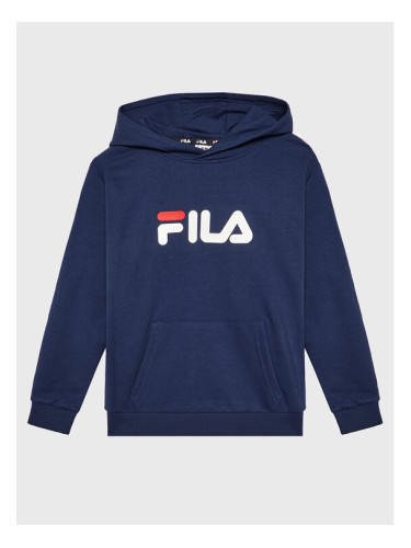 Fila Суитшърт Sande FAT0298 Тъмносин Regular Fit