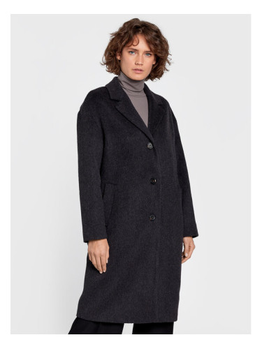 Calvin Klein Вълнено палто K20K204629 Сив Regular Fit