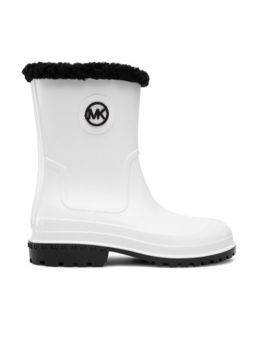 MICHAEL Michael Kors Гумени ботуши Montaigne Pullon Rainboot 40F2MNFB6Q Бял