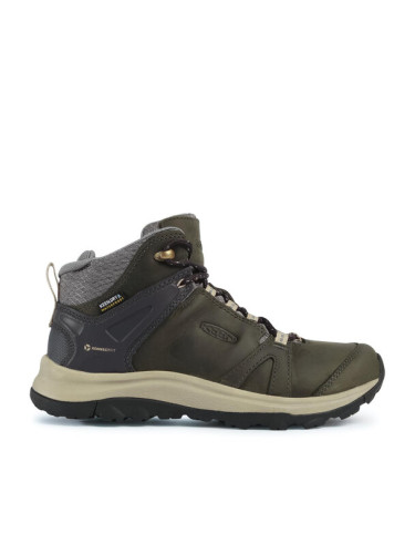 Keen Туристически Terradora II Leather Mid Wp 1023730 Зелен