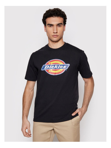 Dickies Тишърт Icon Logo DK0A4XC9BLK1 Черен Regular Fit