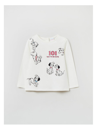 OVS Блуза DISNEY 1625533 Бял Regular Fit