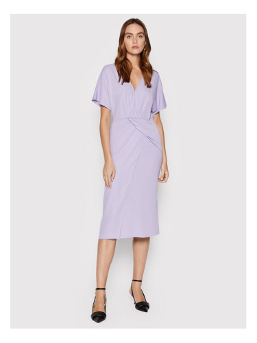 Nissa Коктейлна рокля RZ12997 Виолетов Regular Fit