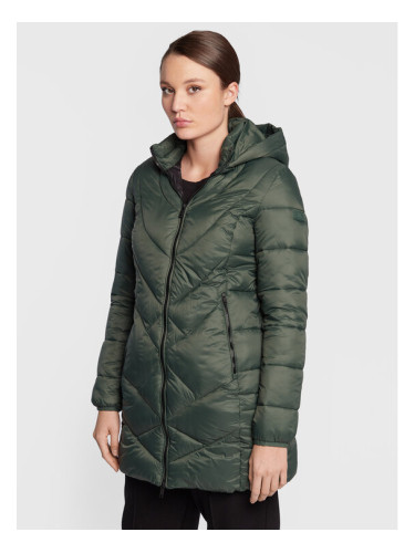 CMP Зимно палто 32K3036 Зелен Regular Fit