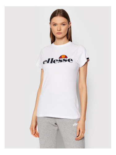 Ellesse Тишърт Hayes SGK11399 Бял Regular Fit