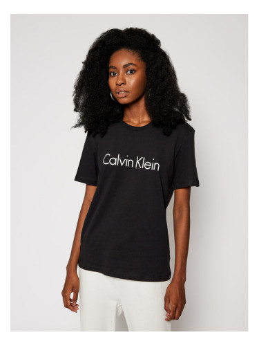 Calvin Klein Underwear Тишърт 000QS61105E Черен Regular Fit