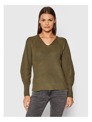 Selected Femme Пуловер Emmy 16076990 Зелен Regular Fit
