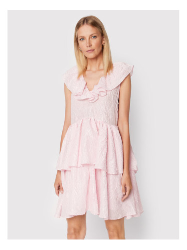 Custommade Коктейлна рокля Ludvika 999387430 Розов Regular Fit