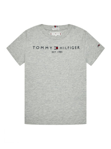 Tommy Hilfiger Тишърт Essential KS0KS00210 Сив Regular Fit