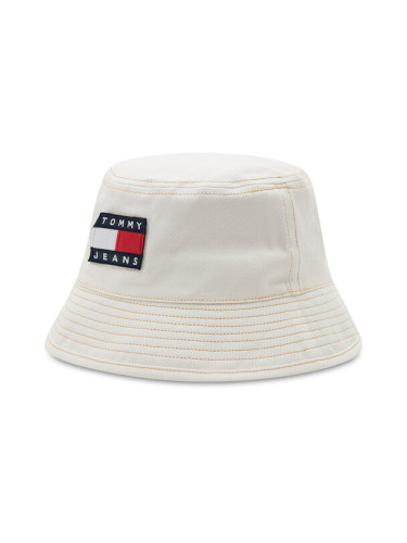 Tommy Jeans Капела Denim Bucket AM0AM09584 Бежов