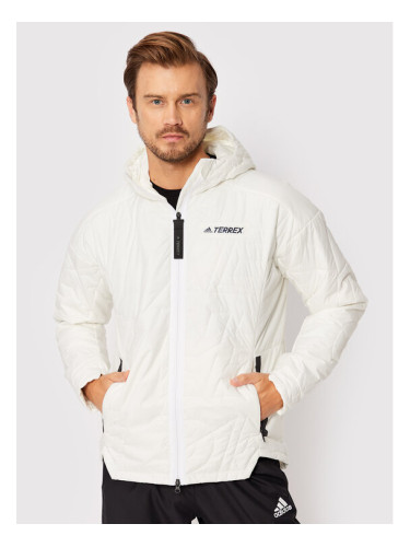 adidas Пухено яке Terrex Myshelter Primaloft GQ3697 Екрю Regular Fit