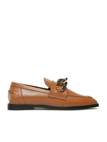 Gino Rossi лоуфъри с дебела подметка 82300 Кафяв