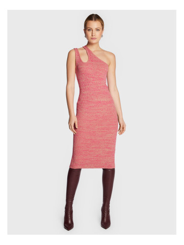 Remain Плетена рокля Mila Knit RM1674 Розов Slim Fit