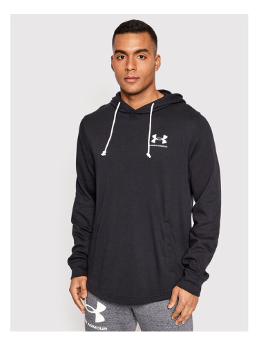 Under Armour Суитшърт Ua Rival Terry 1370401 Черен Loose Fit