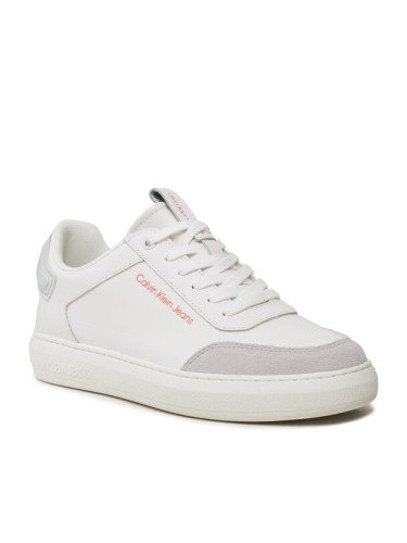 Calvin Klein Jeans Сникърси Casual CUpsole High/Low Freq YM0YM00670 Бял