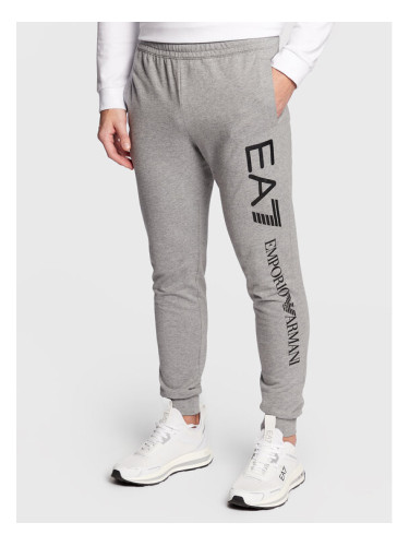 EA7 Emporio Armani Долнище анцуг 8NPPC3 PJ05Z 3900 Сив Slim Fit