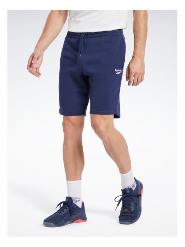 Reebok Спортни шорти Reebok Identity Fleece Shorts HZ8799 Син