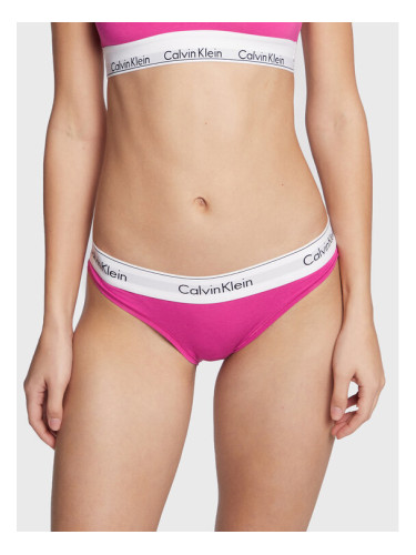 Calvin Klein Underwear Класически дамски бикини 0000F3787E Розов