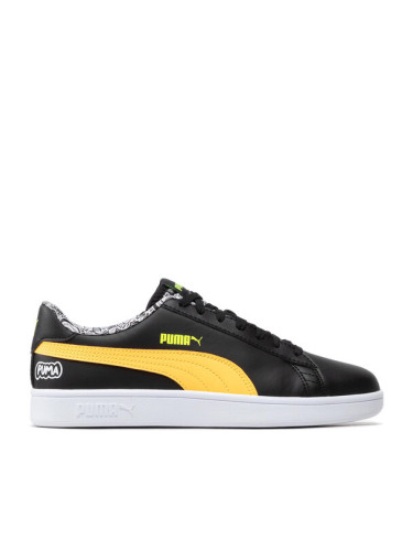 Puma Сникърси Smash V2 Me Happy 386396 02 Черен