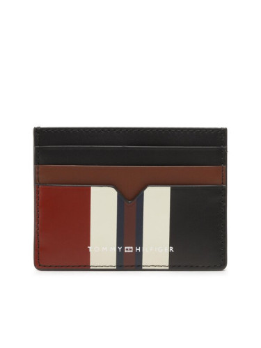 Tommy Hilfiger Калъф за кредитни карти Th Modenr Leather Cc Holder AM0AM10819 Тъмносин