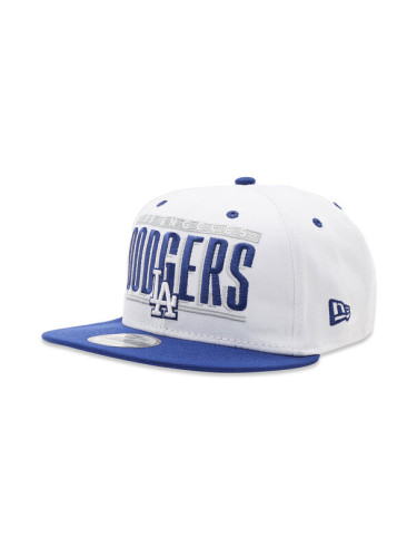 New Era Шапка с козирка LA Dodgers Retro 60285223 Бял