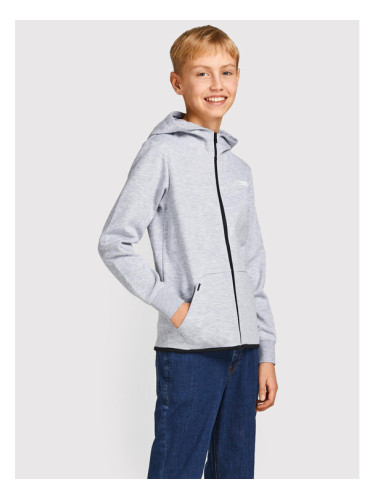 Jack&Jones Junior Суитшърт Coair 12192600 Сив Regular Fit