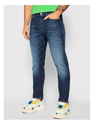 Calvin Klein Jeans Дънки J30J317659 Тъмносин Slim Fit