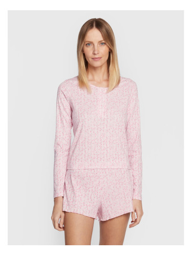 Cotton On Тениска на пижама 6335013 Розов Regular Fit