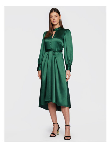 Closet London Ежедневна рокля D8552 Зелен Regular Fit