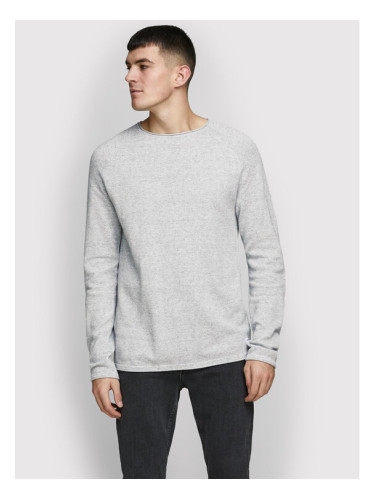 Jack&Jones Пуловер Hill 12157321 Сив Regular Fit