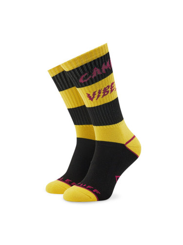 Poler Дълги чорапи unisex Camp Vibes 223ACUSK04 Жълт