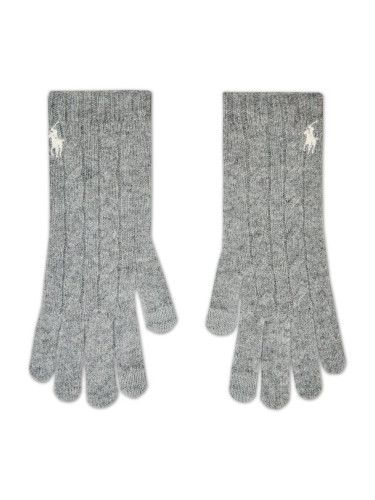 Polo Ralph Lauren Дамски ръкавици 455907236002 Сив
