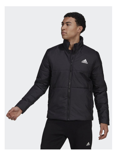 adidas Зимно яке Bsc 3-Stripes HG8758 Черен Regular Fit