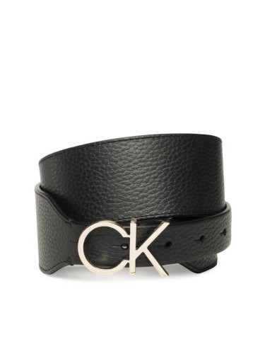Calvin Klein Дамски колан Re-Lock High Waist Belt 50Mm K60K610382 Черен