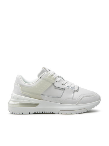 Calvin Klein Jeans Сникърси Sporty Runner Comfair Laceup Tpu YW0YW00696 Бял