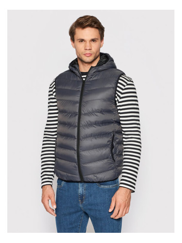 Brave Soul Жилетка за костюм MJK-BLACKBURN Сив Regular Fit