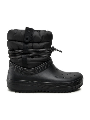 Crocs Апрески Classic Neo Puff Luxe Boot W 207312 Черен